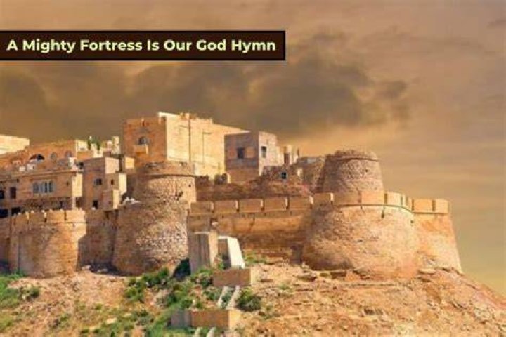 What Psalm is a mighty fortress based on?