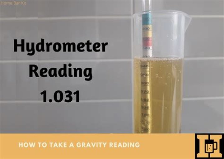 What should my final gravity reading be?