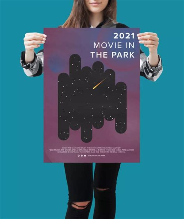 What size are large movie posters?