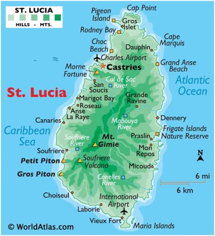 What time does St Lucia use?