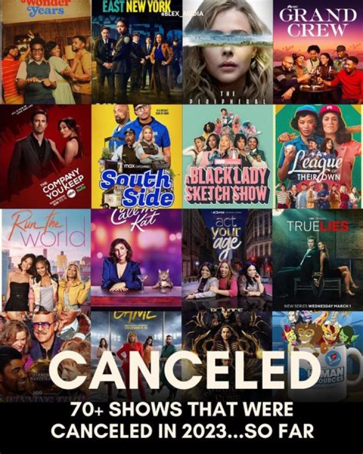 What TV shows were canceled in 2018?