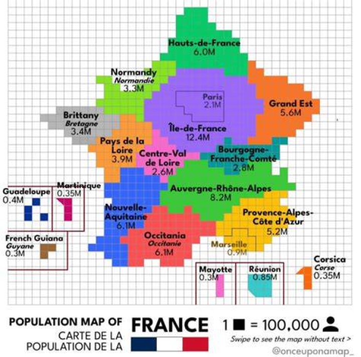 What was the population of France in ww2?