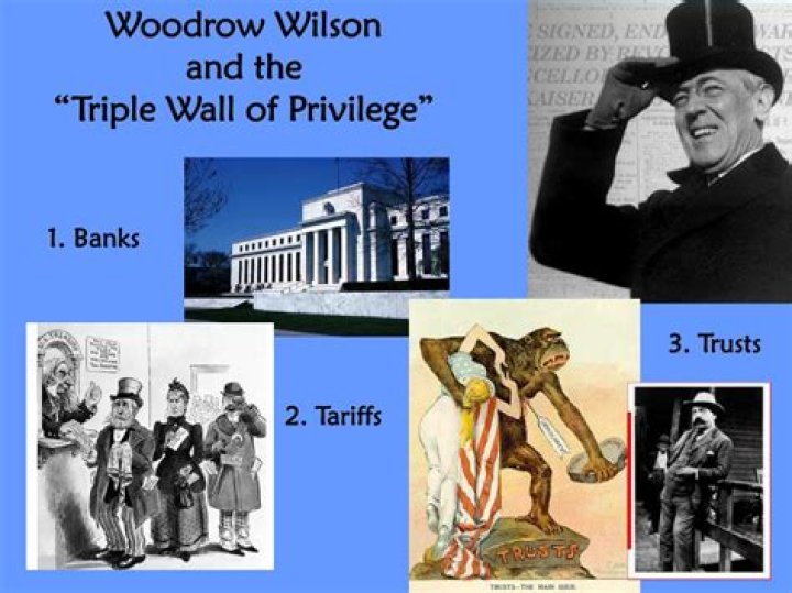 What was the triple wall of privilege and how did Wilson fight it quizlet?