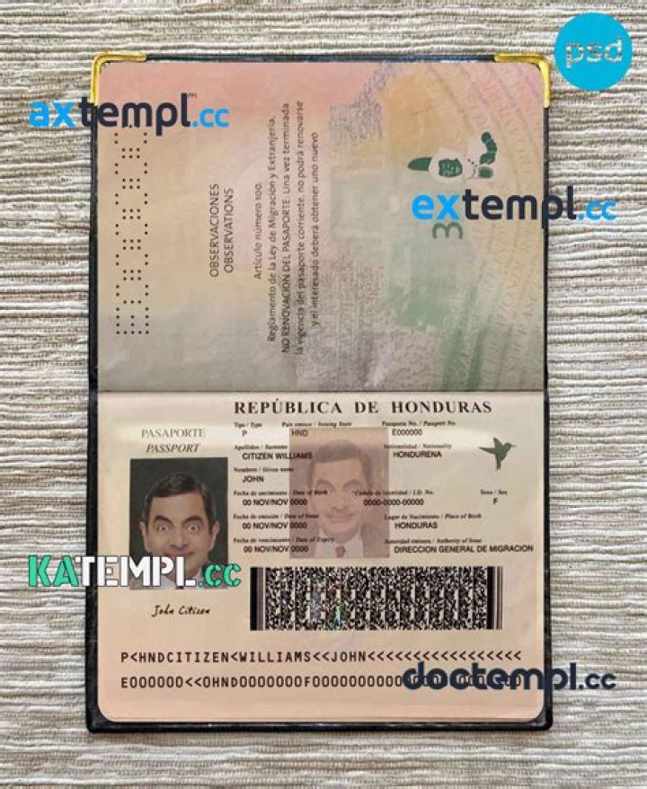 Where can I get a Honduran passport in Florida?