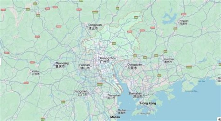 Where is the Guangzhou airport located?
