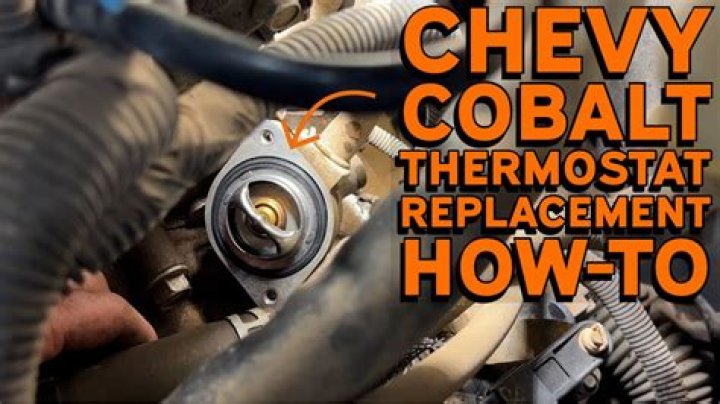 Where is the thermostat located on a 98 Chevy Blazer?