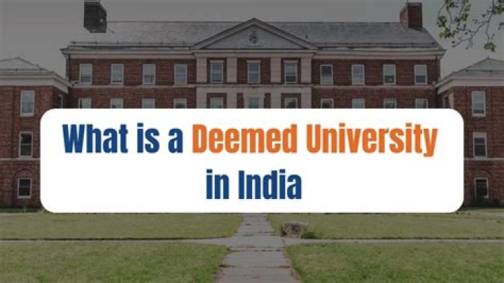 Which is the best deemed University?