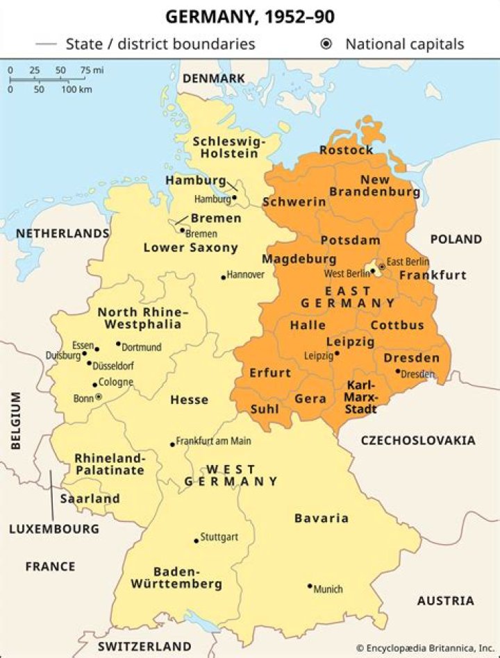 Which side of Germany was communist?