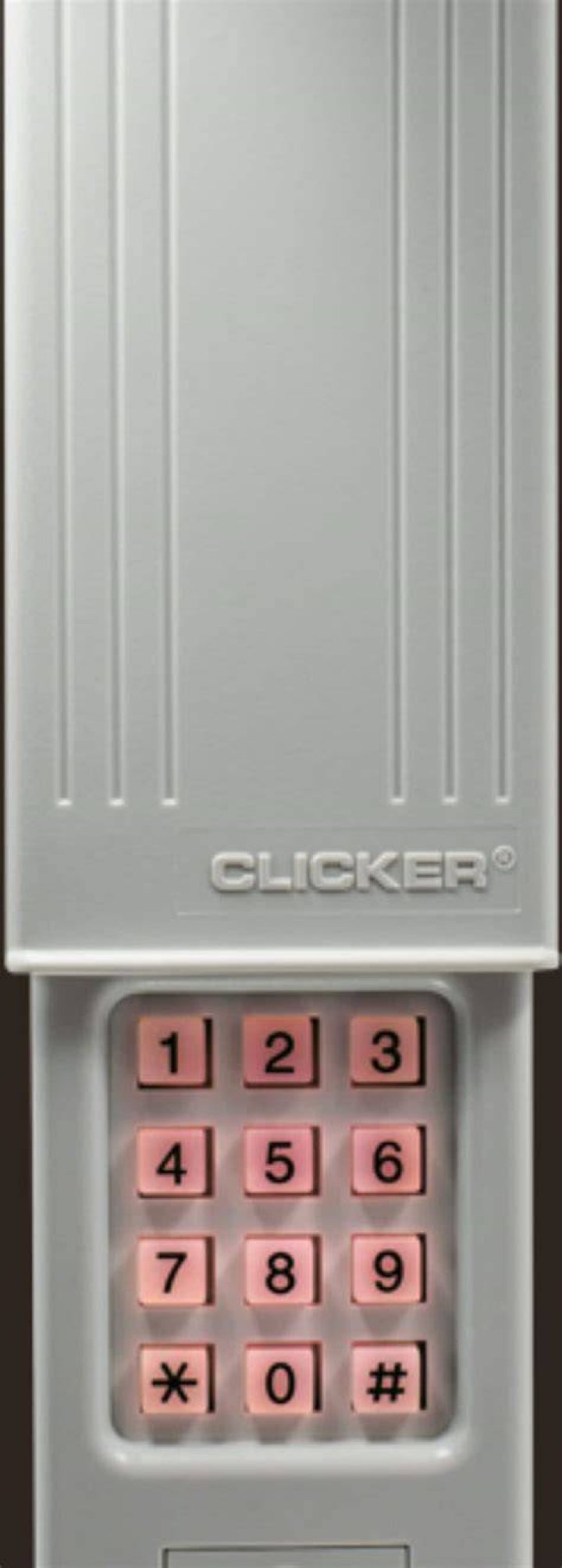 Who makes clicker keypad?