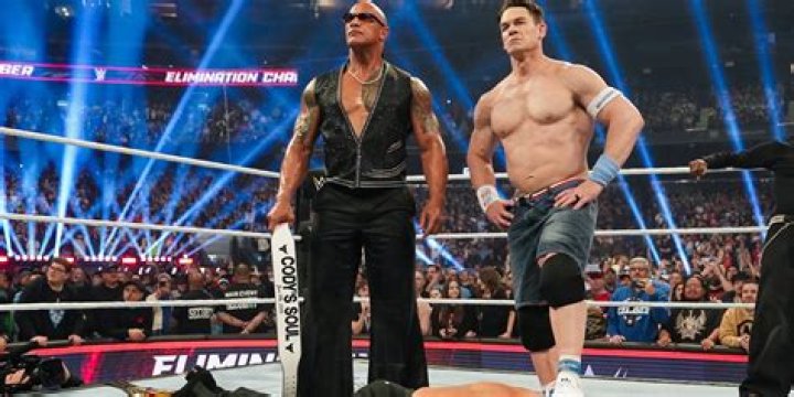 Who won the match between The Rock and John Cena?