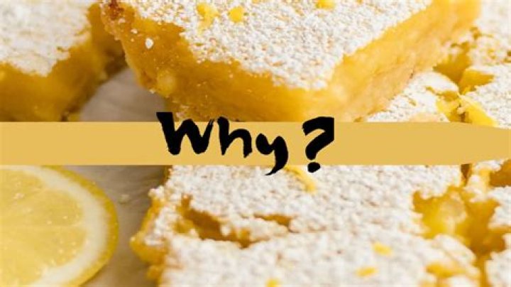 Why are my lemon bars so gooey?