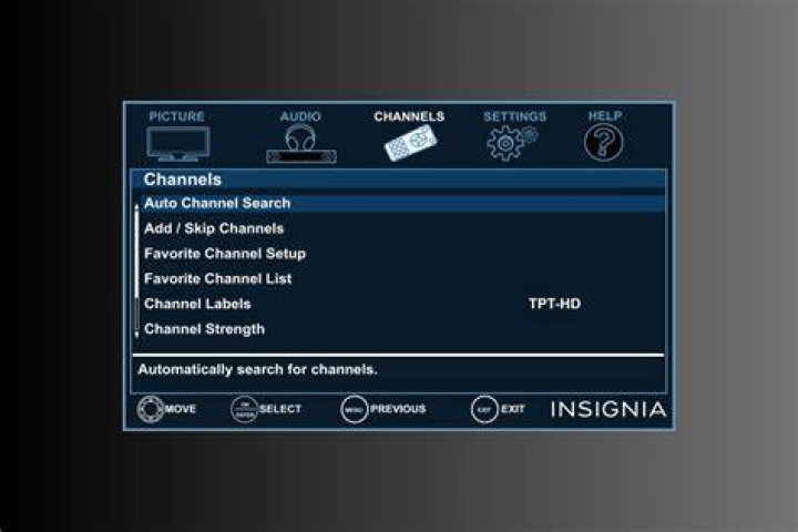 Why does my TV say run channel auto scan?