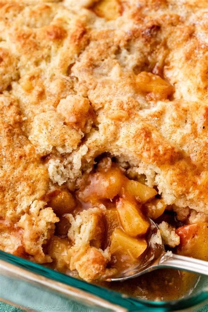 Why is my peach cobbler chewy?
